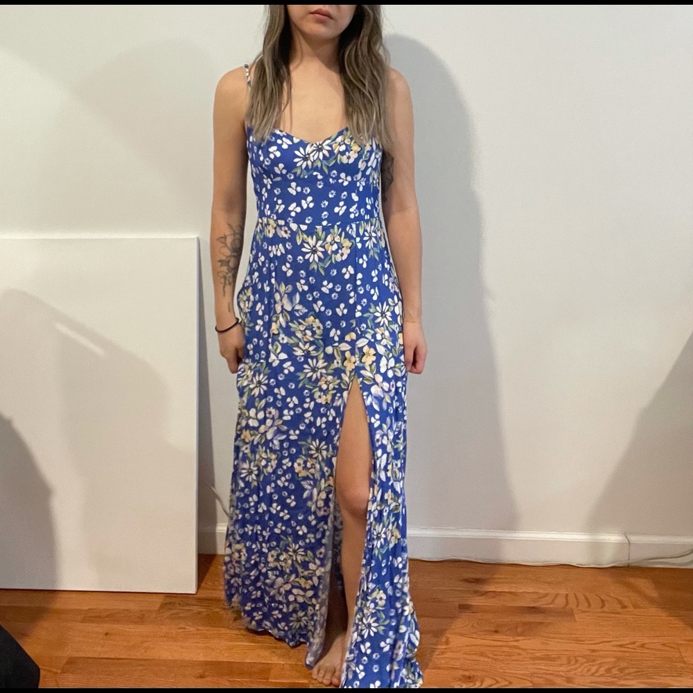 Yumi Kim floral dress, stretchy fits small-large